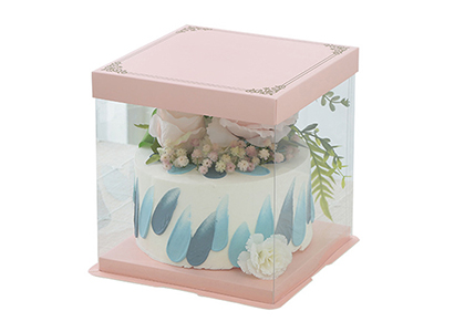 Common materials for transparent cake boxes