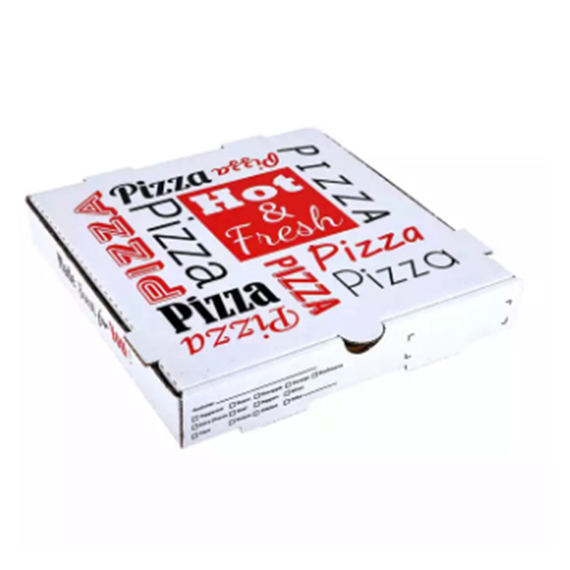 Eco Friendly White Cardboard Pizza Box