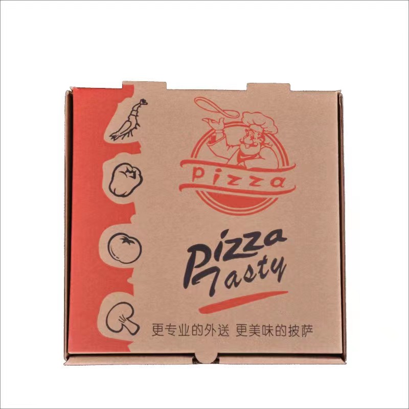 Biodegradable White Cardboard Pizza Box