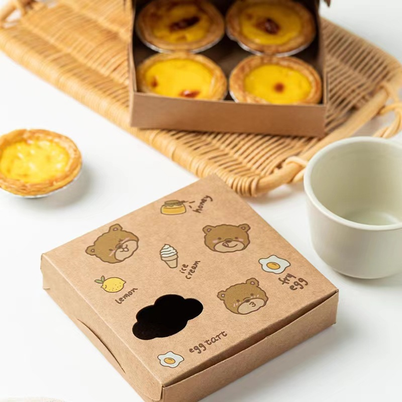 Egg Tart Food Box