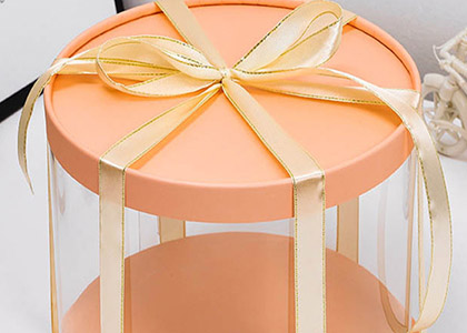 Usage of Plastic Round Cake Boxes