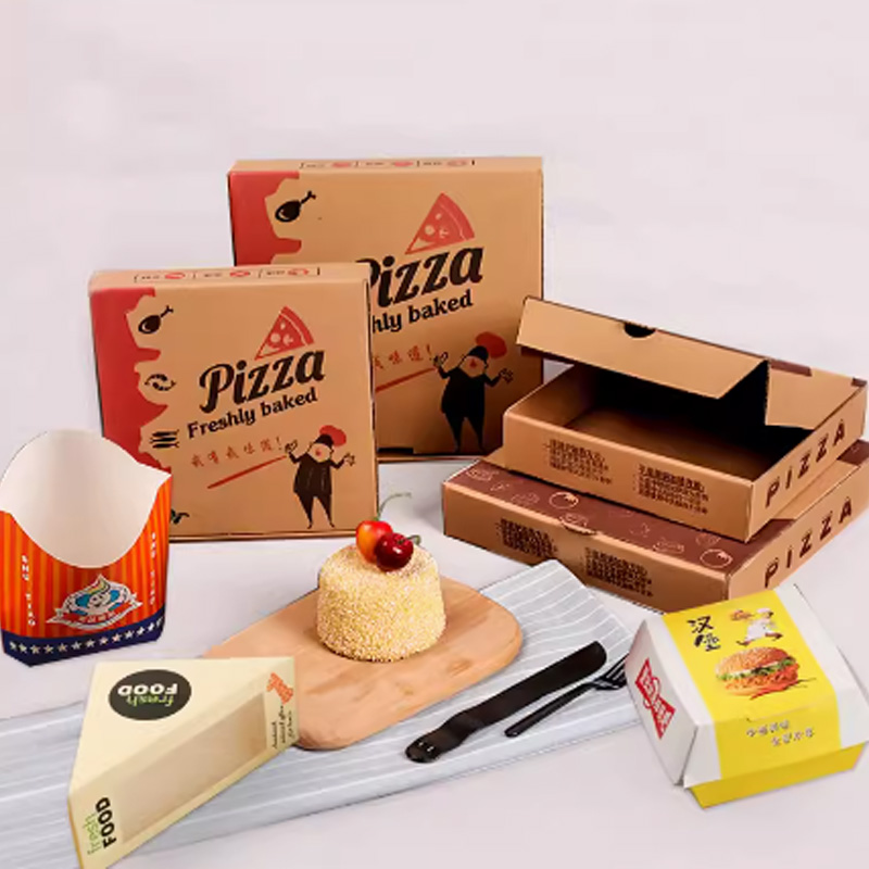 Pizza packaging box