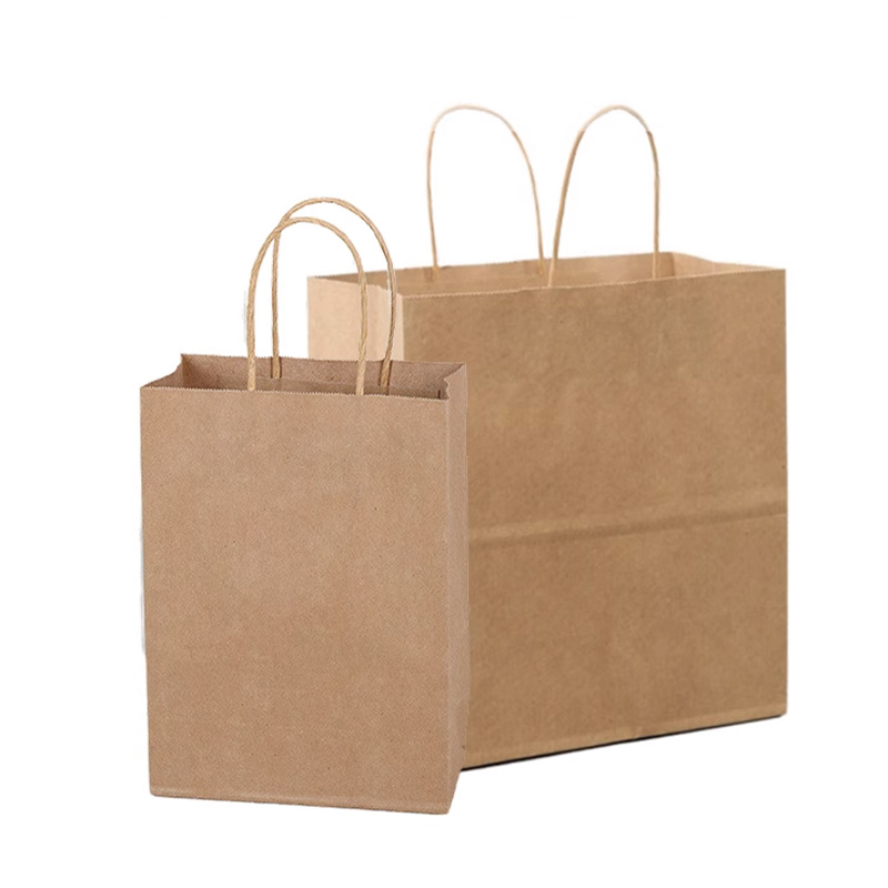 Printed takeaway food paper bag