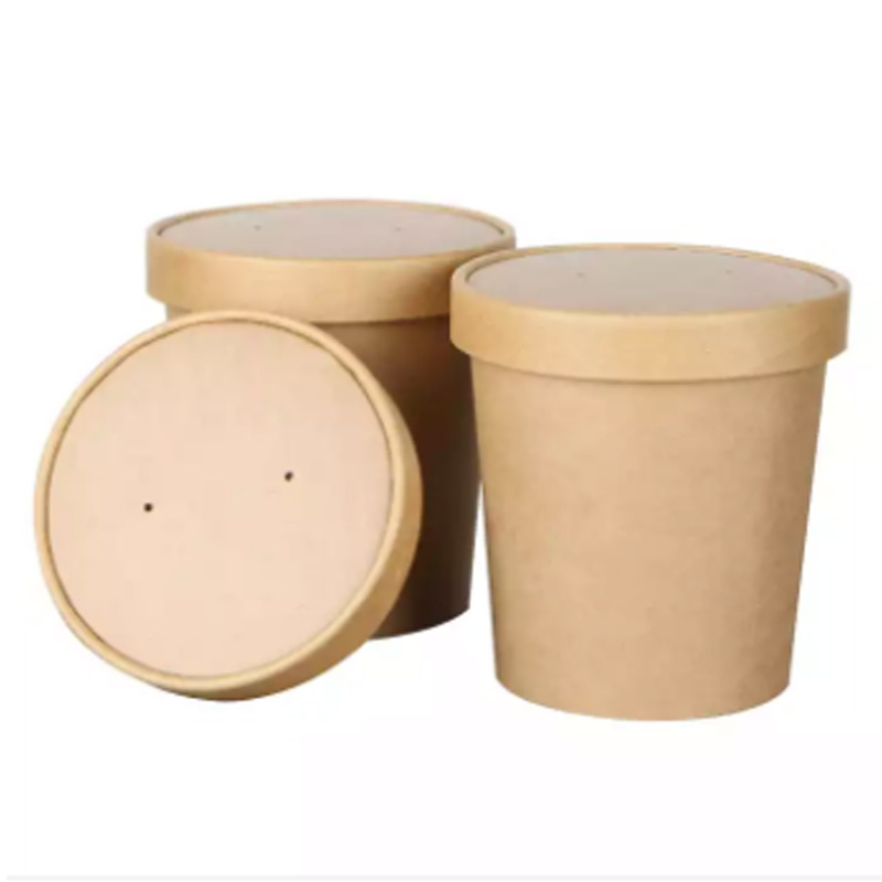 32oz Disposable Kraft Paper Cup