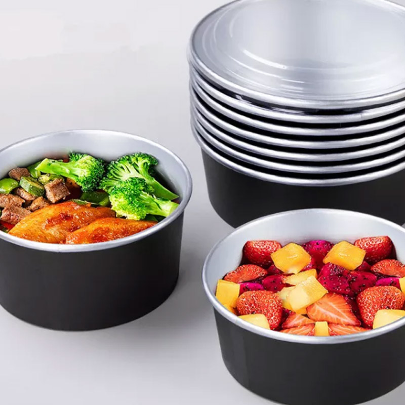 Hot Soup Container Aluminum Food Paper Bowl